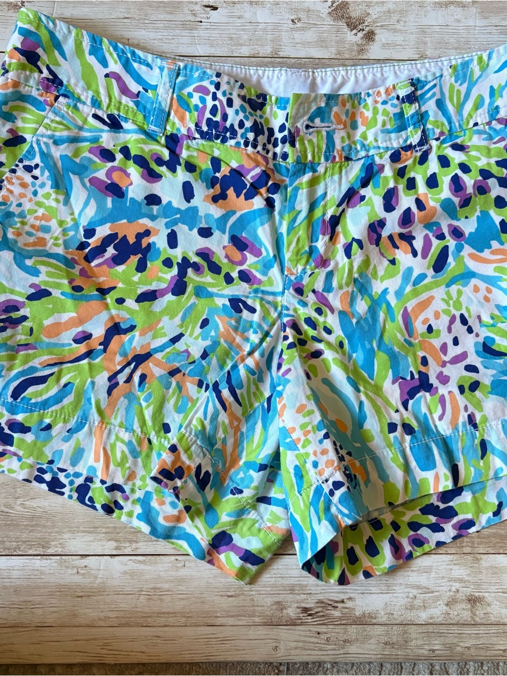 Lilly Pulitzer The Callahan Short in Blue, Green, Purple, Orange